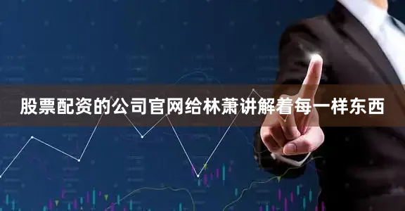股票配资的公司官网给林萧讲解着每一样东西